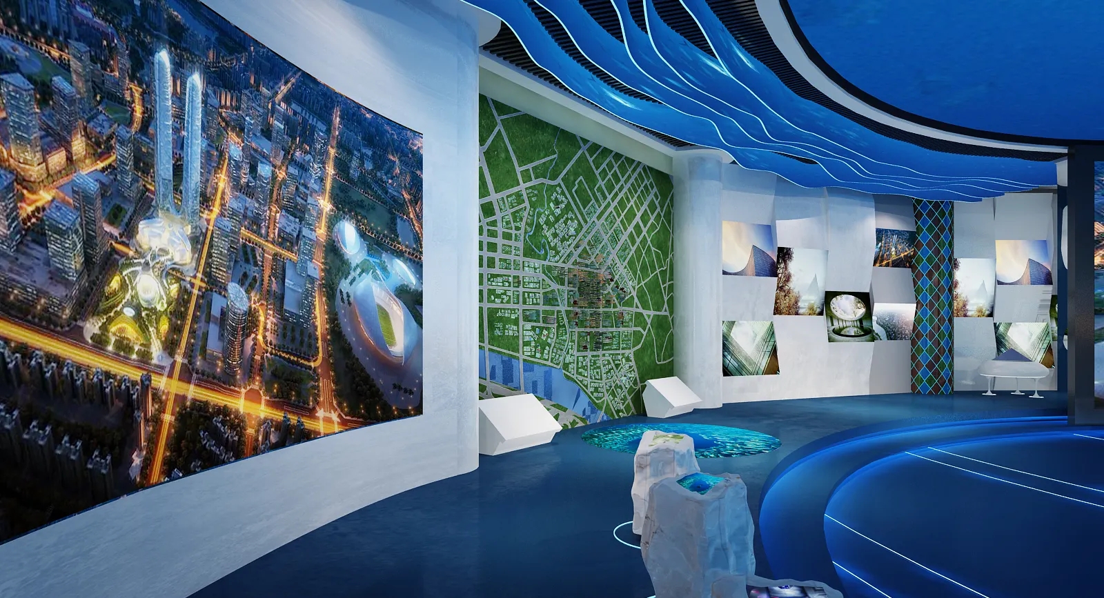 燈光在展覽展區(qū)設計中都有哪些好處