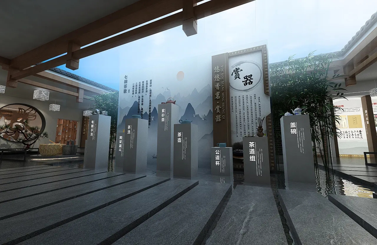 展廳設(shè)計(jì) ，展廳 ，鑫時(shí)空