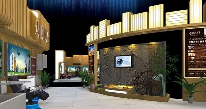 展廳設(shè)計(jì) ，展廳 ，鑫時(shí)空